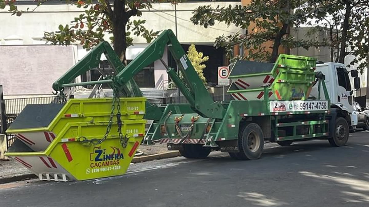 Aluguel de caçamba Campinas Bonfim