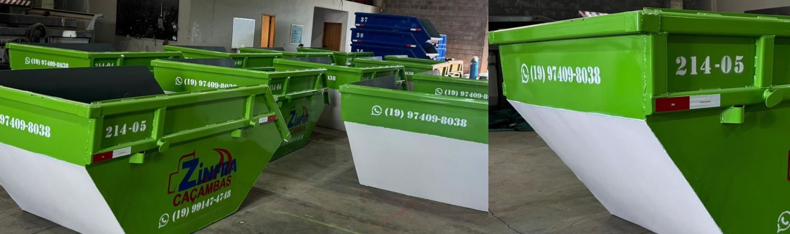 Alguel de caçamba em Campinas